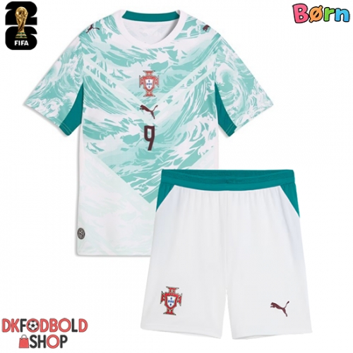 Portugal Goncalo Ramos #9 Udebanesæt Børn VM 2026 Kort ærmer (+ korte bukser)